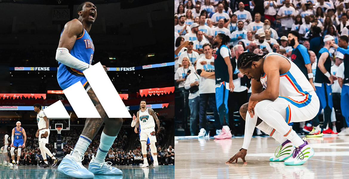 Basketball champion Jalen Williams reps adidas as he competes in the 2025 NBA Summer League Games with Oklahoma City Thunder.