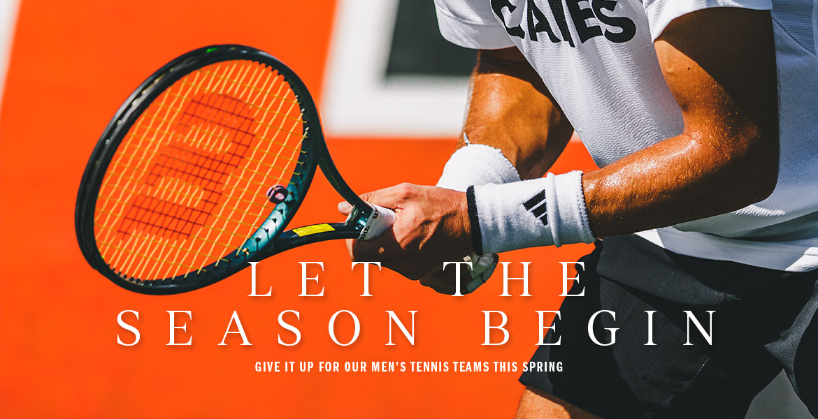 Men's Tennis season has officially started. Cheer on our adidas teams this spring!